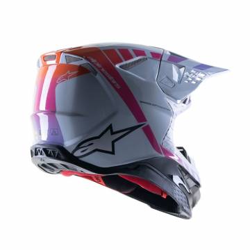 ALPINESTARS M10 Daytona MX Helmet | hellgrau bunt | 8302323-9243
