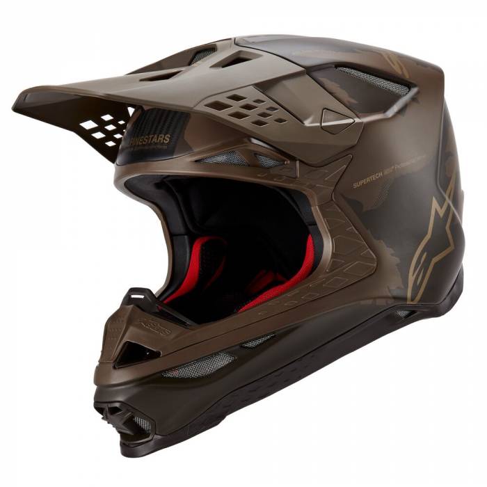 ALPINESTARS Helm M10 Squad LE | camo braun gold | 8302723-839 ALPINESTARS Helm M10 Squad LE | camo braun gold | 8302723-839