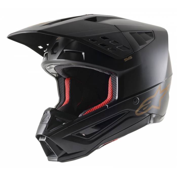 ALPINESTARS Cross Helm SM5 Solid| schwarz braun matt | 8303021-1187