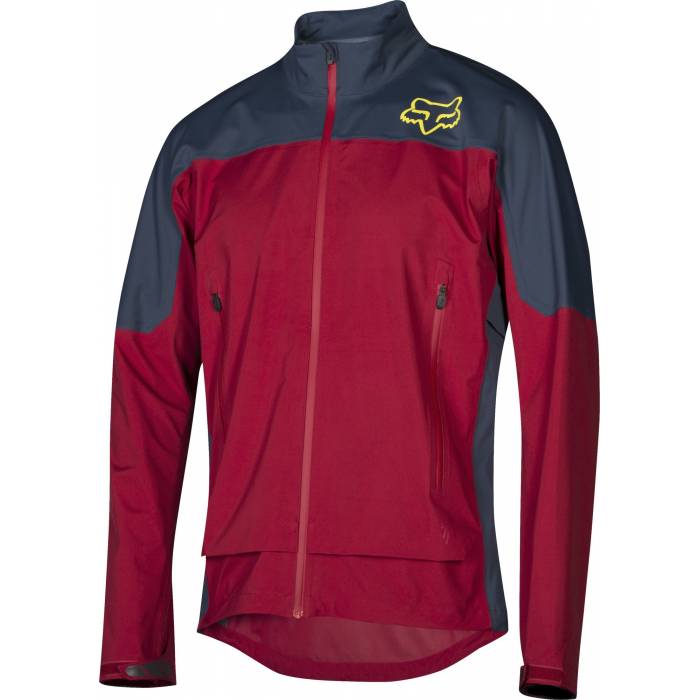 FOX Attack Water Mountainbike Regenjacke, dunkelrot, 21960-465 FOX Attack Water Mountainbike Regenjacke, dunkelrot, 21960-465