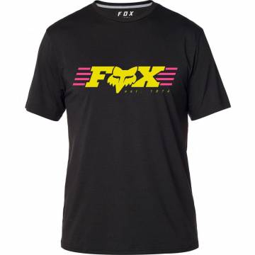 FOX Muffler T-Shirt | schwarz gelb