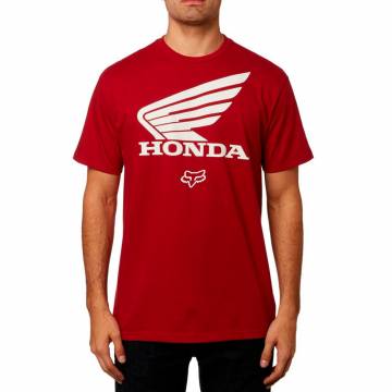 FOX T-Shirt Herren Honda | rot | 23144-465 Frontansicht